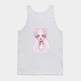 Magic Girl Unicorn Tank Top